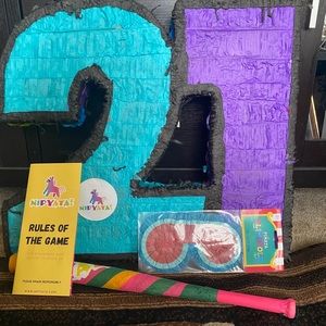 Pre-Loaded “21” piñata